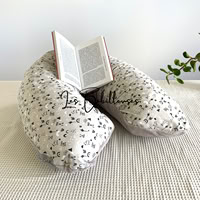 Coussin de lecture rechargeable et housse microéponge et coton - TOTEM