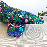 Coussin d'allaitement Outdoor rechargeable avec housse dralon - FLAMINGO