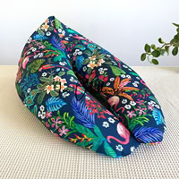 Coussin d'allaitement Outdoor rechargeable avec housse dralon - FLAMINGO