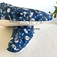 Coussin d'allaitement rechargeable avec housse coton - PLOUF!