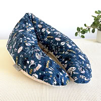 Coussin d'allaitement rechargeable avec housse coton - PLOUF!