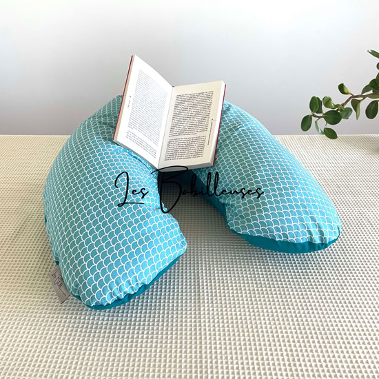 Coussin de lecture rechargeable avec housse coton - NEMO