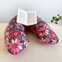 Coussin de lecture rechargeable avec housse coton - MAMIE