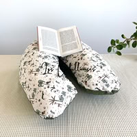 Coussin de lecture rechargeable avec housse coton - SAVANNAH