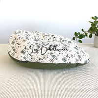 Coussin de lecture rechargeable avec housse coton - SAVANNAH