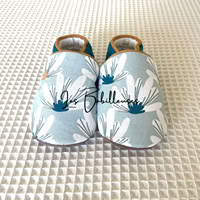 Chaussons souples pour bébé taille 9-18 mois – NUNE biais camel
