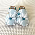 Chaussons souples pour bébé taille 9-18 mois – NUNE biais camel