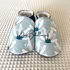 Chaussons souples pour bébé taille 9-18 mois – NUNE biais gris