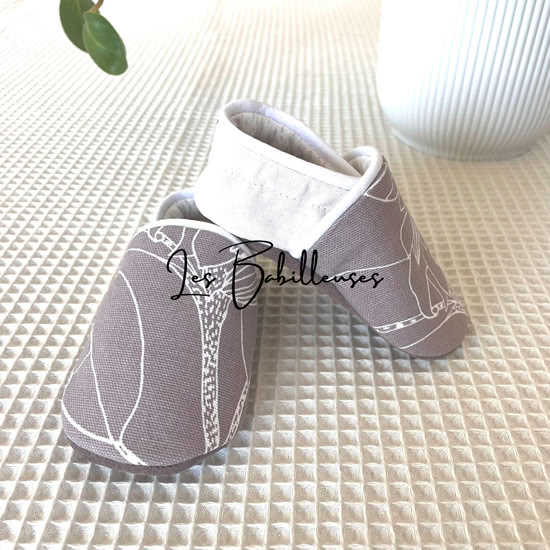 Chaussons souples pour bébé taille 9-18 mois – SUZANNE