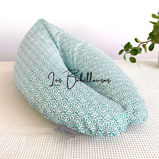 Coussin d'allaitement rechargeable avec housse coton - ELISE