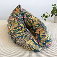 Coussin d'allaitement rechargeable avec housse Jacquard - CALYPSO
