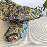 Coussin d'allaitement rechargeable avec housse Jacquard - CALYPSO