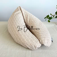 Coussin d'allaitement rechargeable avec housse coton - CARMELO