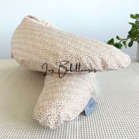 Coussin d'allaitement rechargeable avec housse coton - CARMELO