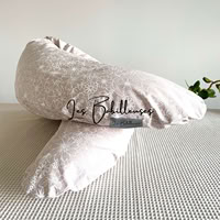 Coussin d'allaitement rechargeable avec housse coton - MARGIE