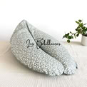 Coussin d'allaitement rechargeable avec housse coton - MARJORIE