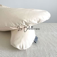 détail coussin Ecru