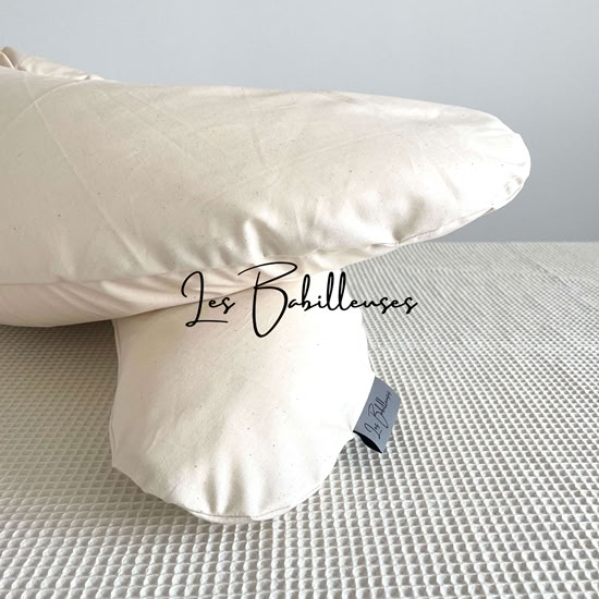détail coussin Ecru