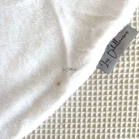 BLANC - Housse Imparfaite microéponge