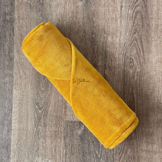 MOUTARDE - Drap de bain et soins
