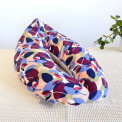 Coussin d'allaitement rechargeable avec housse demi-natté - NEW ART DECO
