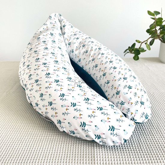 Coussin d'allaitement rechargeable avec housse coton - MIA