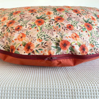 Coussin King Size rechargeable et housse coton - CAMELIA