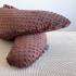 CHOCO A POIS - Housse Minky