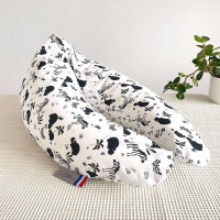 Coussin d'allaitement rechargeable avec housse coton - SAVANE