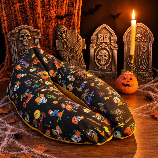 CALAVERA 🎃 Édition limitée 😱 - Housse Minky et GOTS
