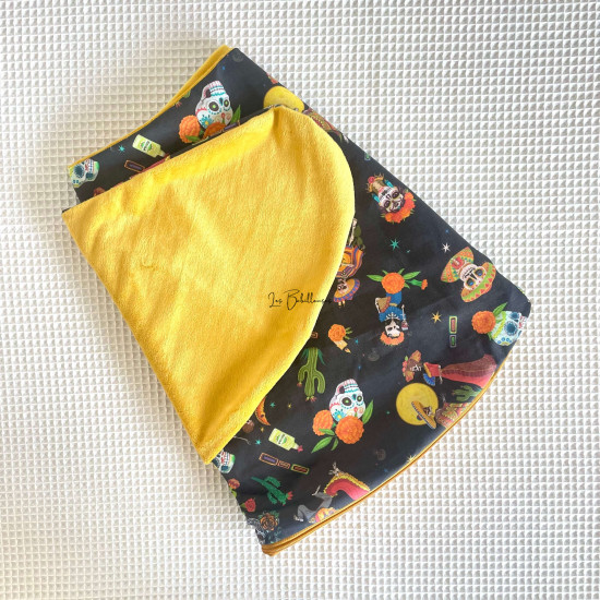 CALAVERA 🎃 Édition limitée 😱 - Housse Minky et GOTS