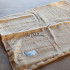 Lange géant gaze de coton 120x120 - CAMEL - Lange géant Imparfait