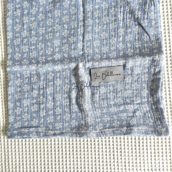 Lange gaze de coton 60x60 - LAVANDE - Lange Imparfait
