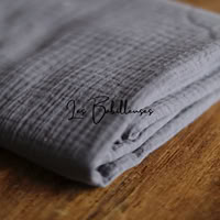ANTHRACITE - Lange géant 120x120