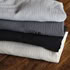 ANTHRACITE GRIS NOIR ECRU - Langes géants 120x120