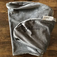 ANTHRACITE - Housse Minky