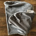 ANTHRACITE - Housse Minky