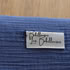 Lange géant gaze de coton 120x120 - INDIGO