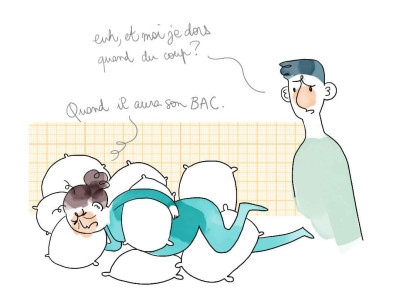 Trois positions à adopter pour bien dormir enceinte