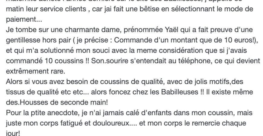 La politique et les coussins de maternité. Tout est lié ( sisi!)